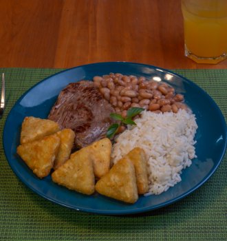 Mini Hashbrown Bem Brasil a la brasileña