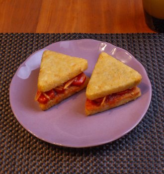 Hot Dog de Hashbrown Bem Brasil