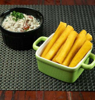 Polenta Bem Brasil com ariche