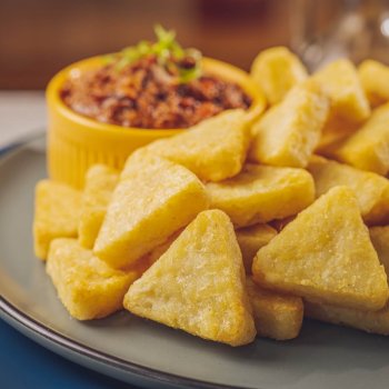 Mini Hashbrown Bem Brasil con ragú