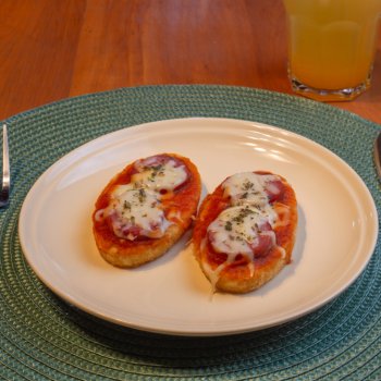 Minipizza con Hashbrown Tradicional Bem Brasil