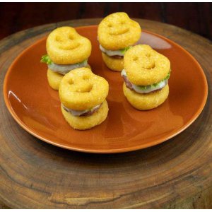 Mini-hambrguer de Batatas Carinhas Bem Brasil