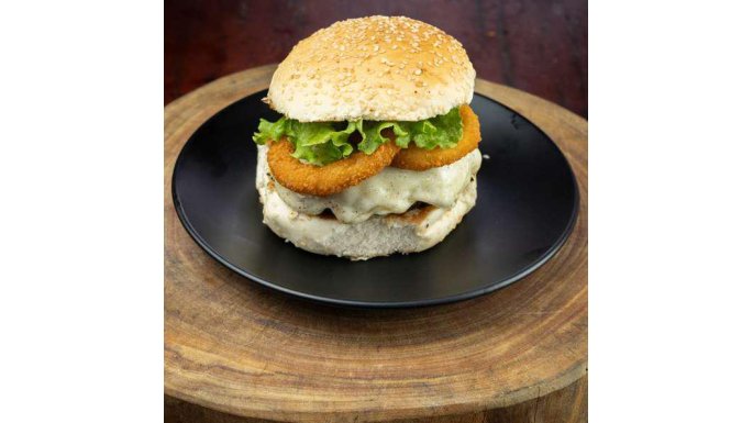 Anis de Cebola Bem Brasil com cheeseburguer