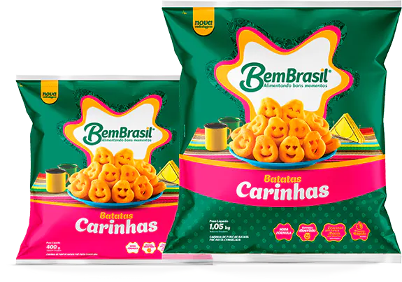Embalagens - Batata Carinhas 