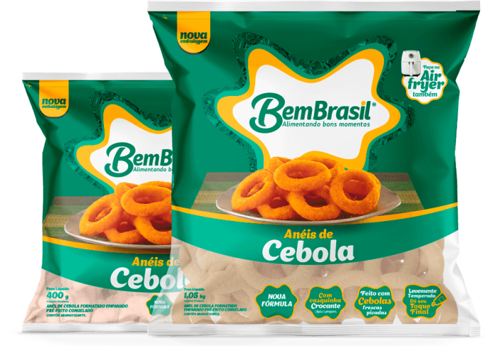 Embalagens - Anéis de Cebola
