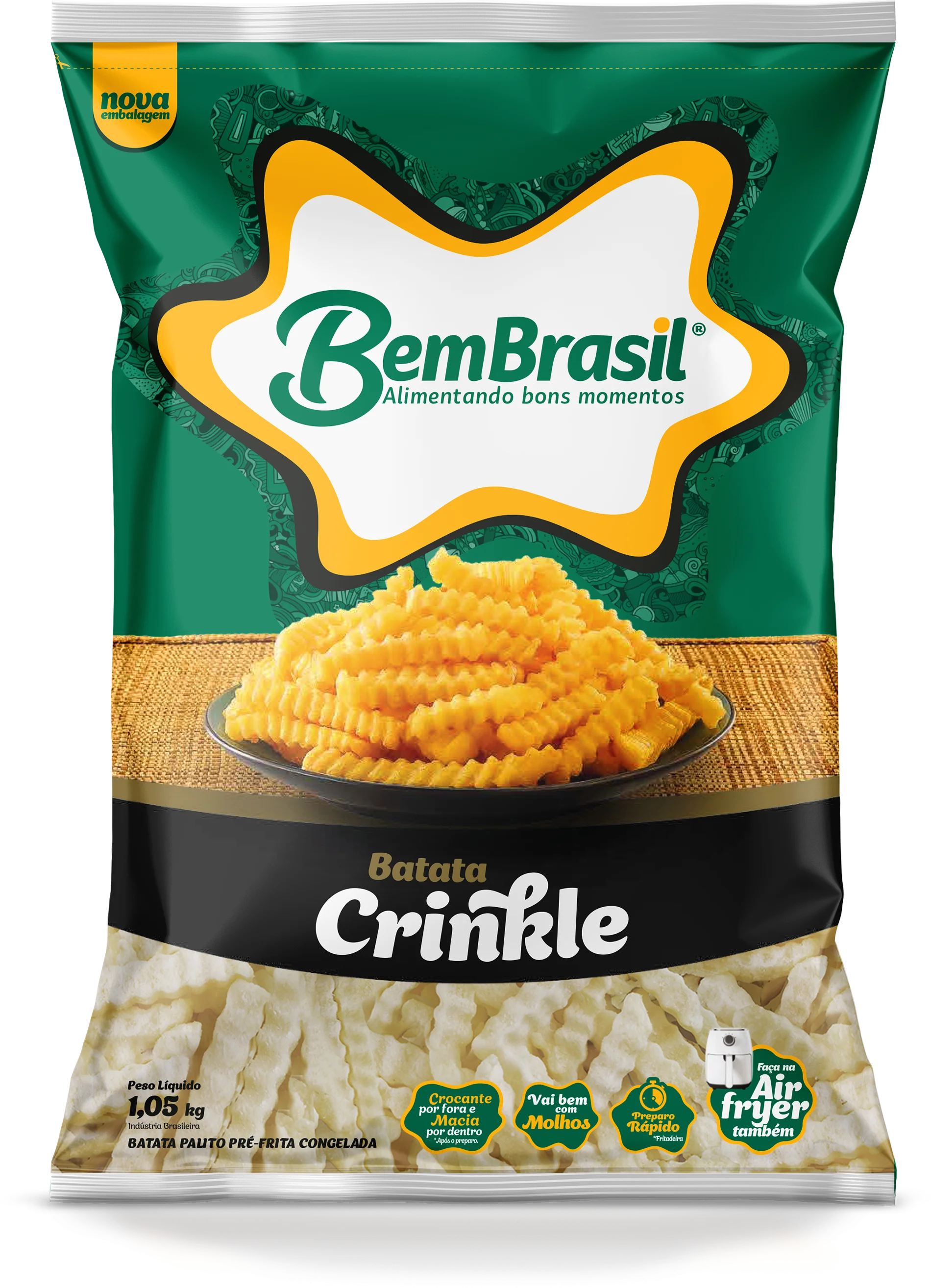 Batata Crinkle 