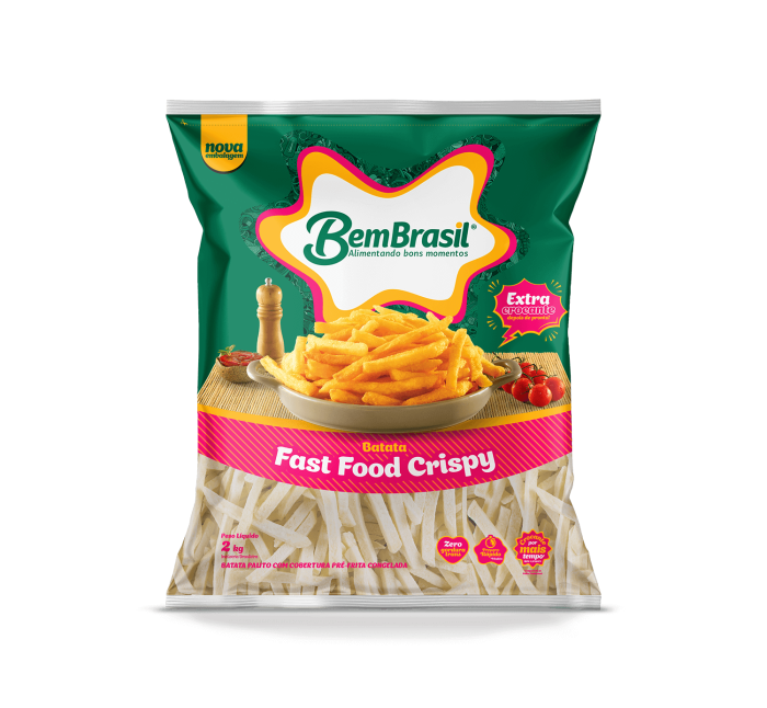 Embalagens - Fast Food Crispy