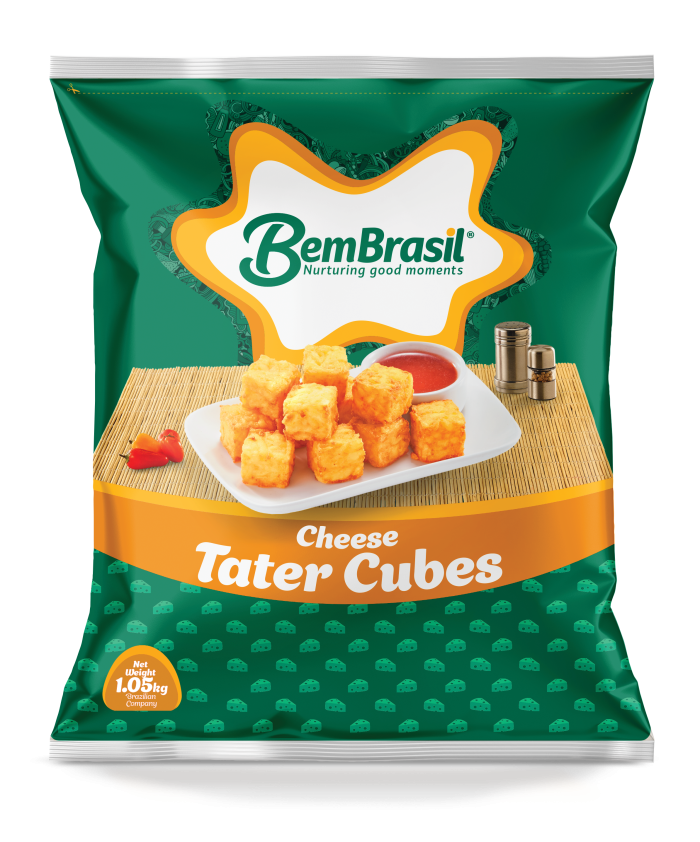 Embalagens - Cheese Tater Cubes 