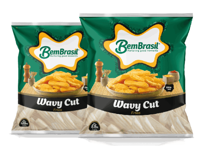 Embalagens - Wavy Cut Fries 