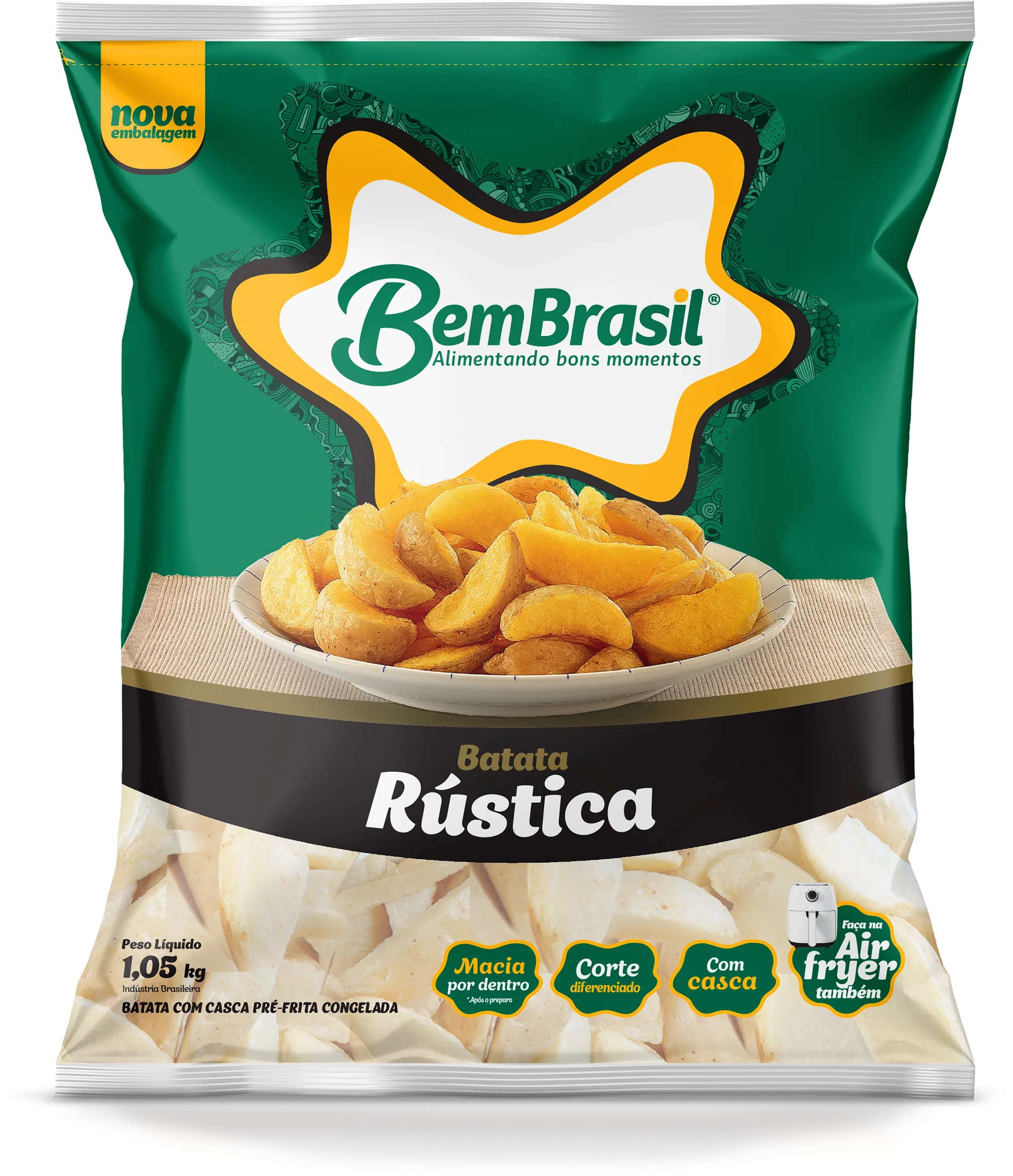 Batata Rústica