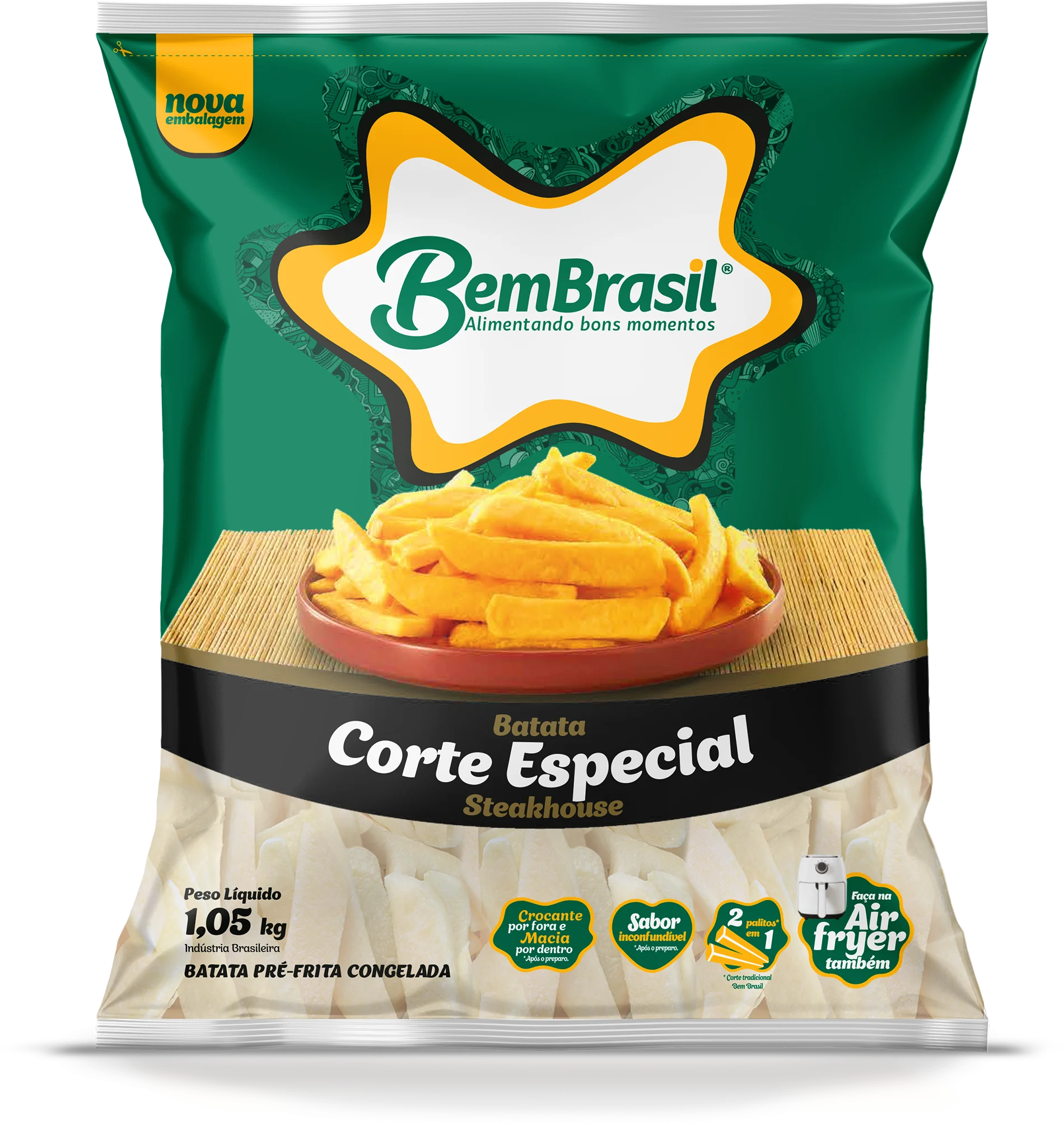 Embalagens - Batata Corte Especial Steakhouse