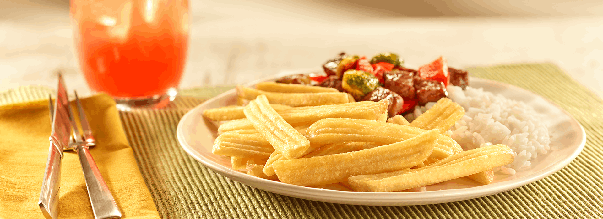 Wavy Cut Fries 