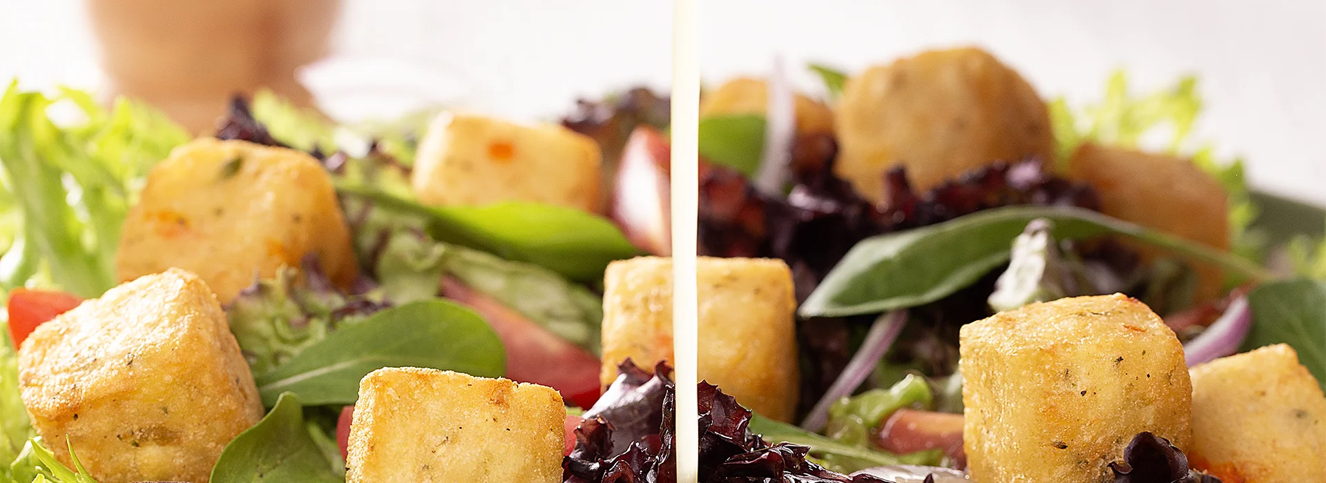 Dadinho de Batata com Vegetais